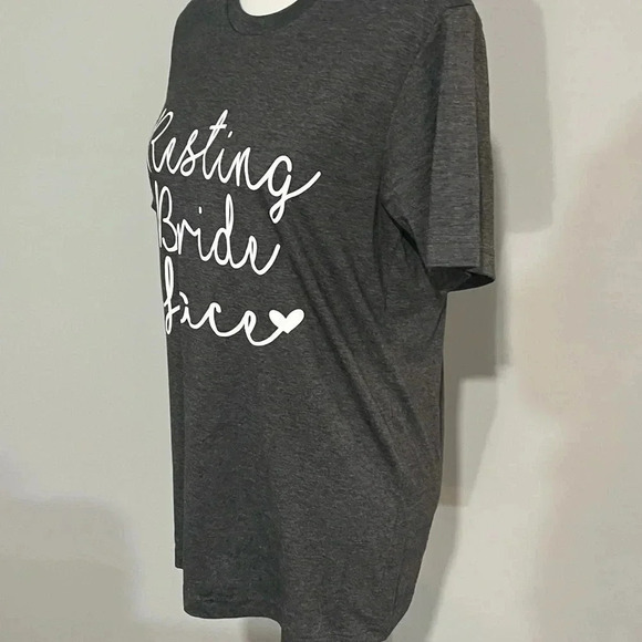 “Resting Bride Face” size M t-shirt, medium weight by Canvas EUC - Picture 9 of 11